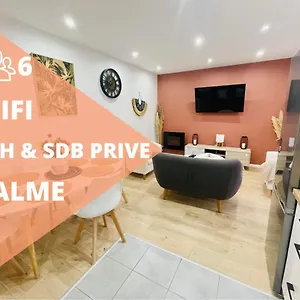 Le Terra-cota 3 Ch Privees 10' Gare-port Et Plage, Wfi, Cosy Appartement